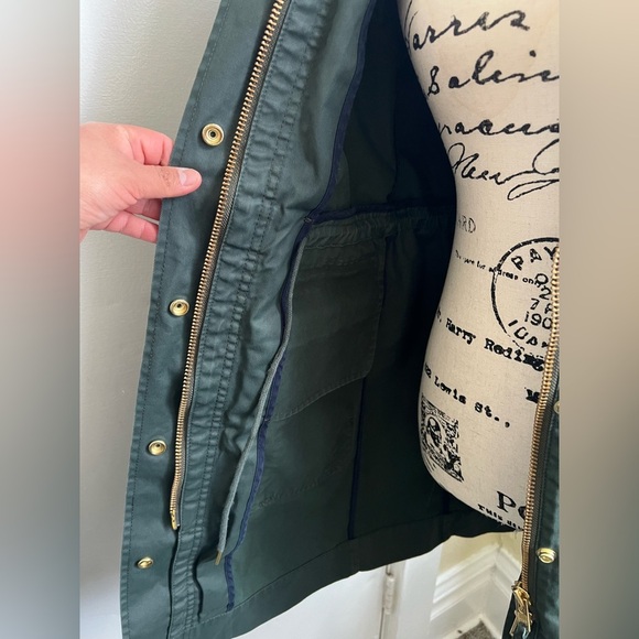 JCREW Womand Green Dark Jacket - Picture 8 of 16